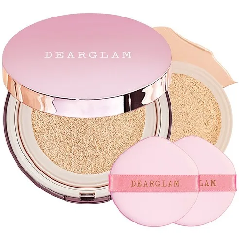 DEARGLAM Glow Ampoule Cushion Compact Set with Refill