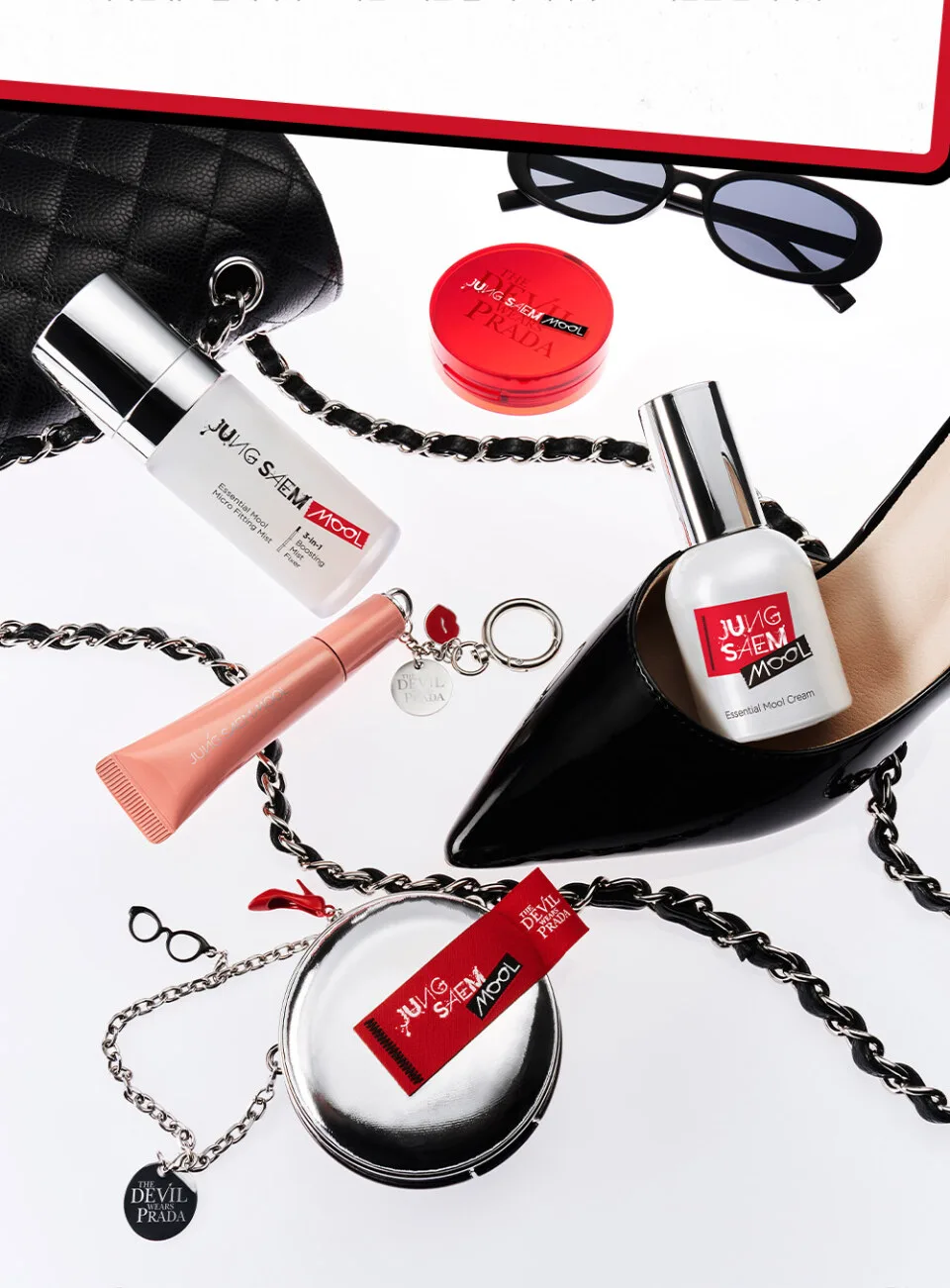 JUNG SAEM MOOL Essential Skin Nuder Cushion – Devil Wears Prada 2 Edition (Includes Refill + Cushion Case Cover) Detail