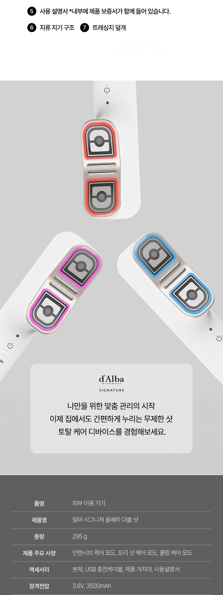 d’Alba Signature Allthera Double Shot Detail