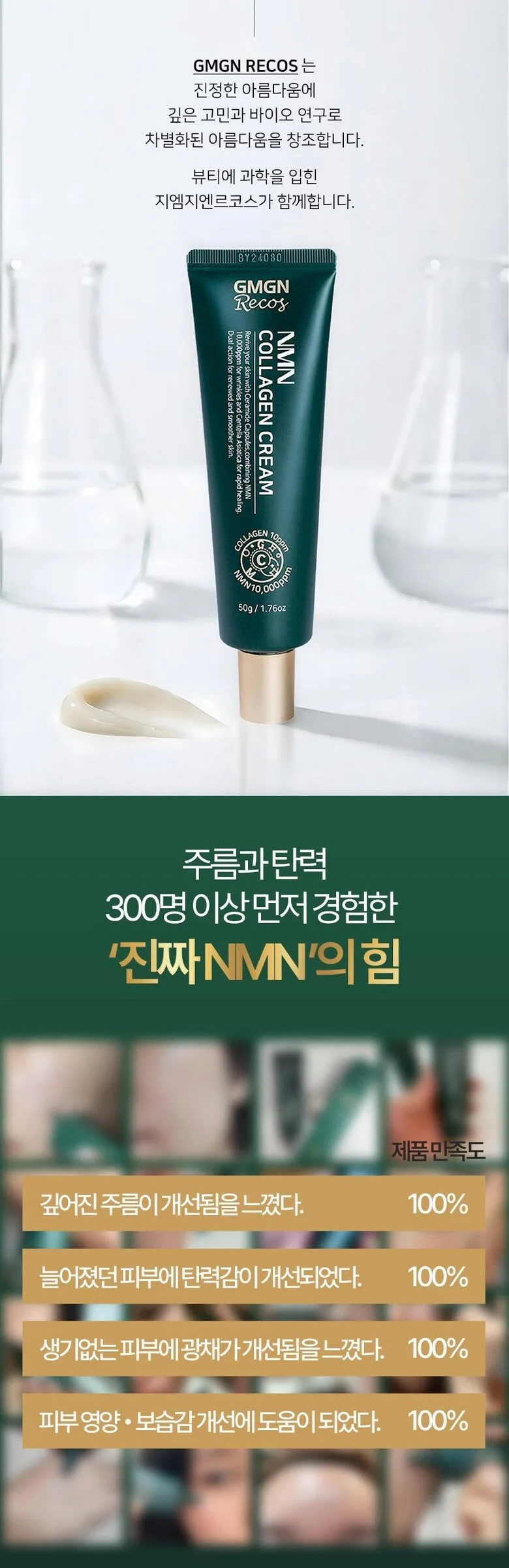 GMGN Recos NMN Collagen Cream 50g Detail