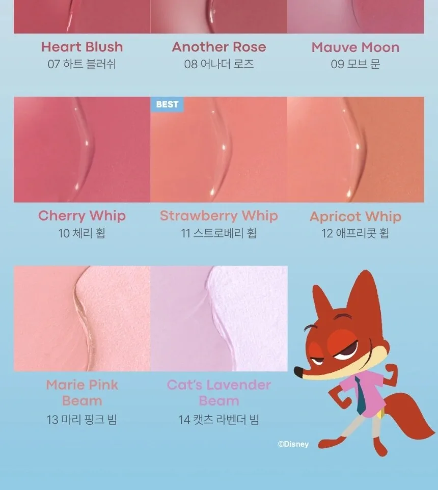 TONYMOLY Cheek Tone Lip and Cheek Duo Balm 4.8g – Zootopia Edition Detail