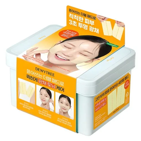 Dewytree Pick & Quick Vitamin Glow Double Pads 380g (100 Sheets)