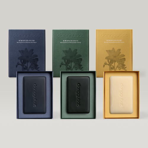 Donggubat Blooming Perfume Shampoo Bar 3 Types - Certified Hair Loss Mitigation