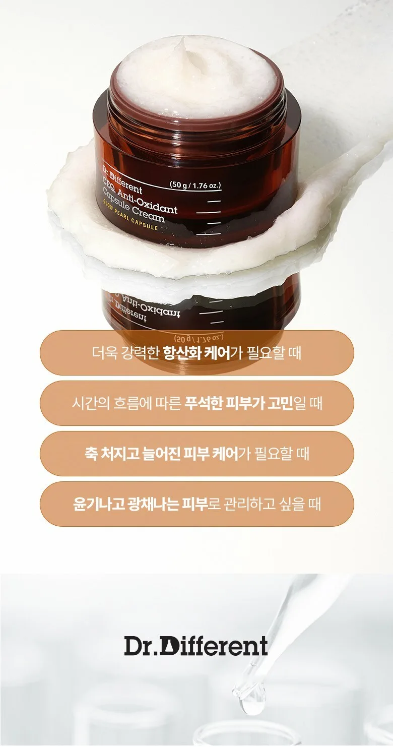 Dr. Different CEQ Antioxidant Capsule Cream 50g (1 Piece) Detail