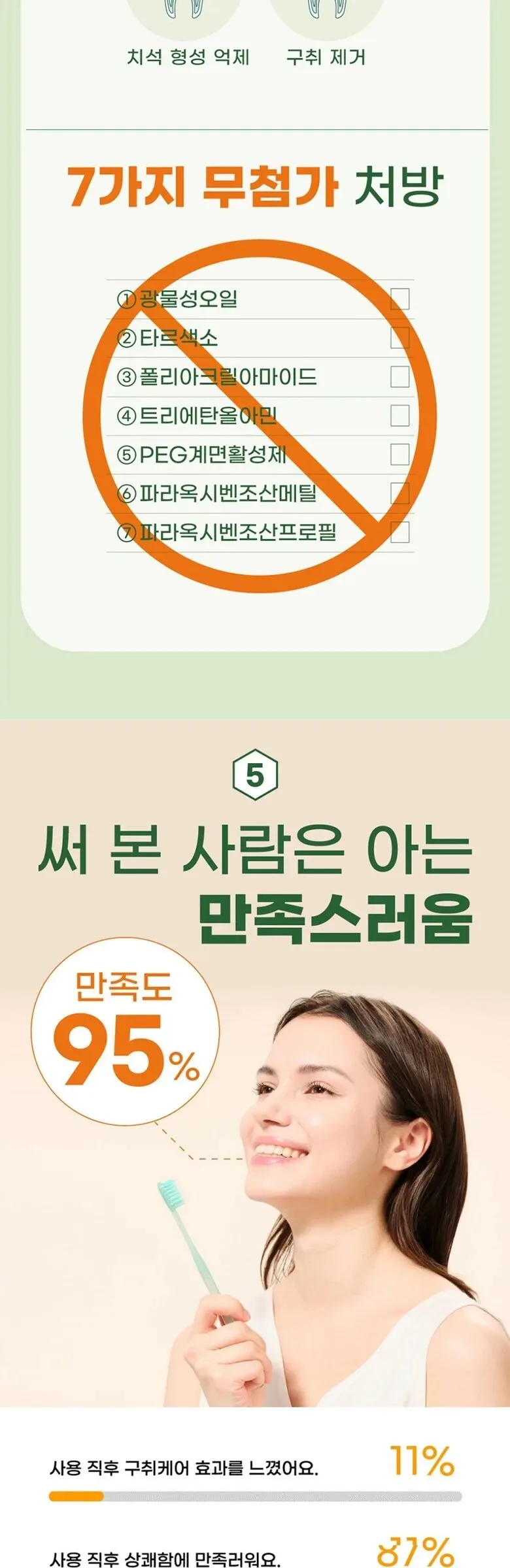 Median Green Propolis Toothpaste Fresh Mint 100g × 3ea Detail