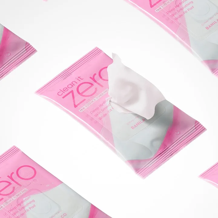 BANILA CO Clean It Zero Pink Essence Toner Pad 60g 30 Pads - Image 6