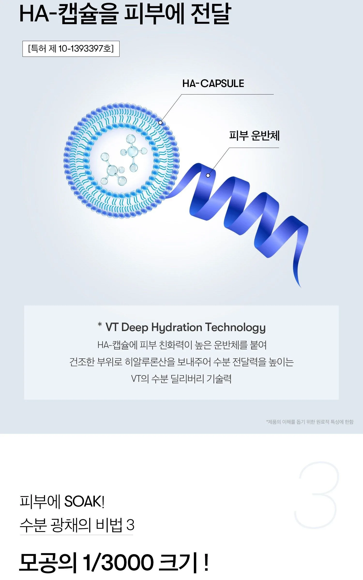 VT COSMETICS Hydrop Reedle Shot 700hL 2-Step Mask 5 Sheets Detail