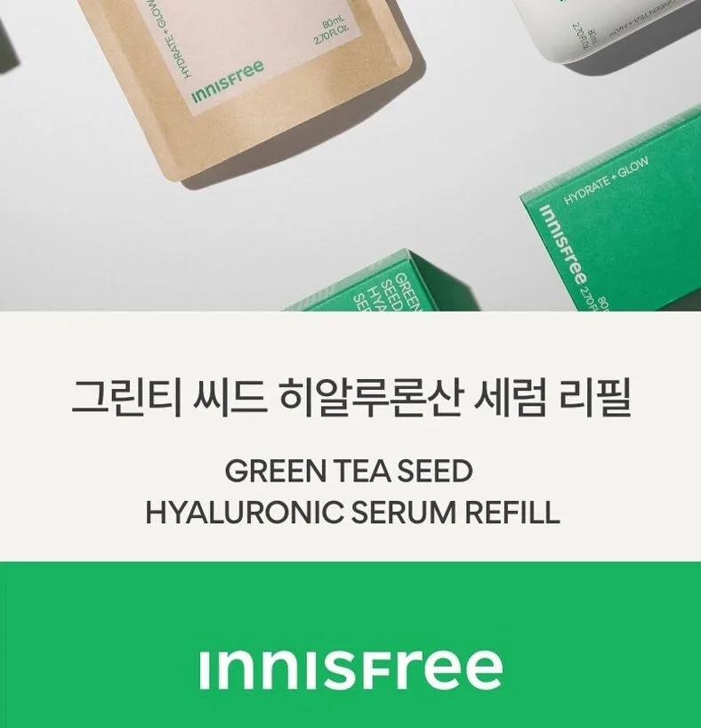 Innisfree Green Tea Seed Hyaluronic Serum Refill 80ml Detail