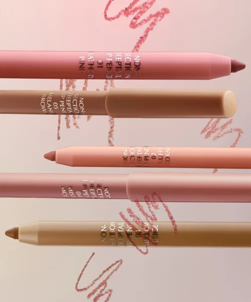 Eckmul Non-Section Deep Tail Lip Pencil 2-Set