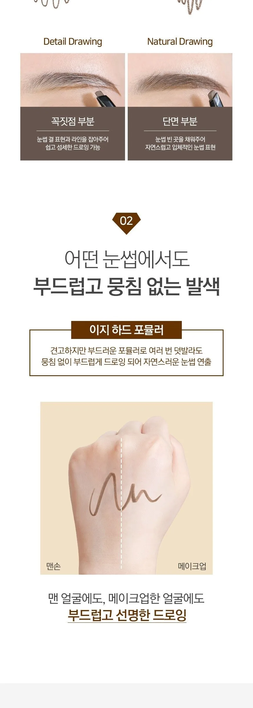 RIRE Diamond Eyebrow 0.35g Detail