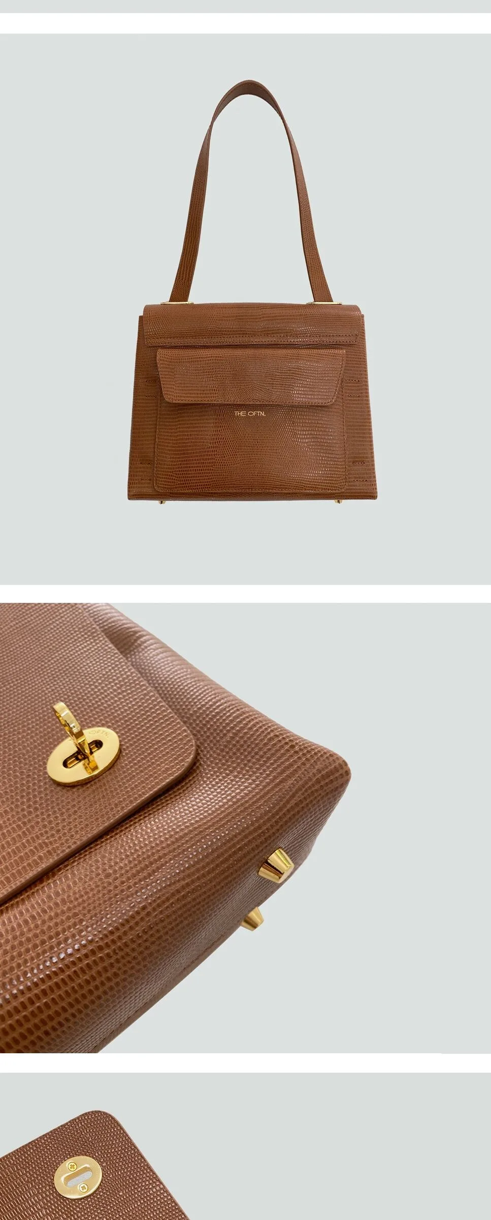 THE OFTN. edito Camel bag S Detail