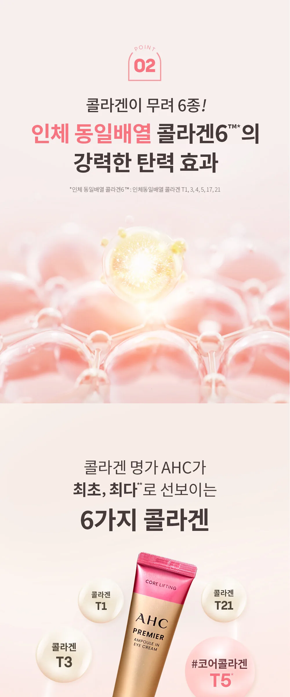 A.H.C Premier Ampoule in Eye Cream 40ml Detail