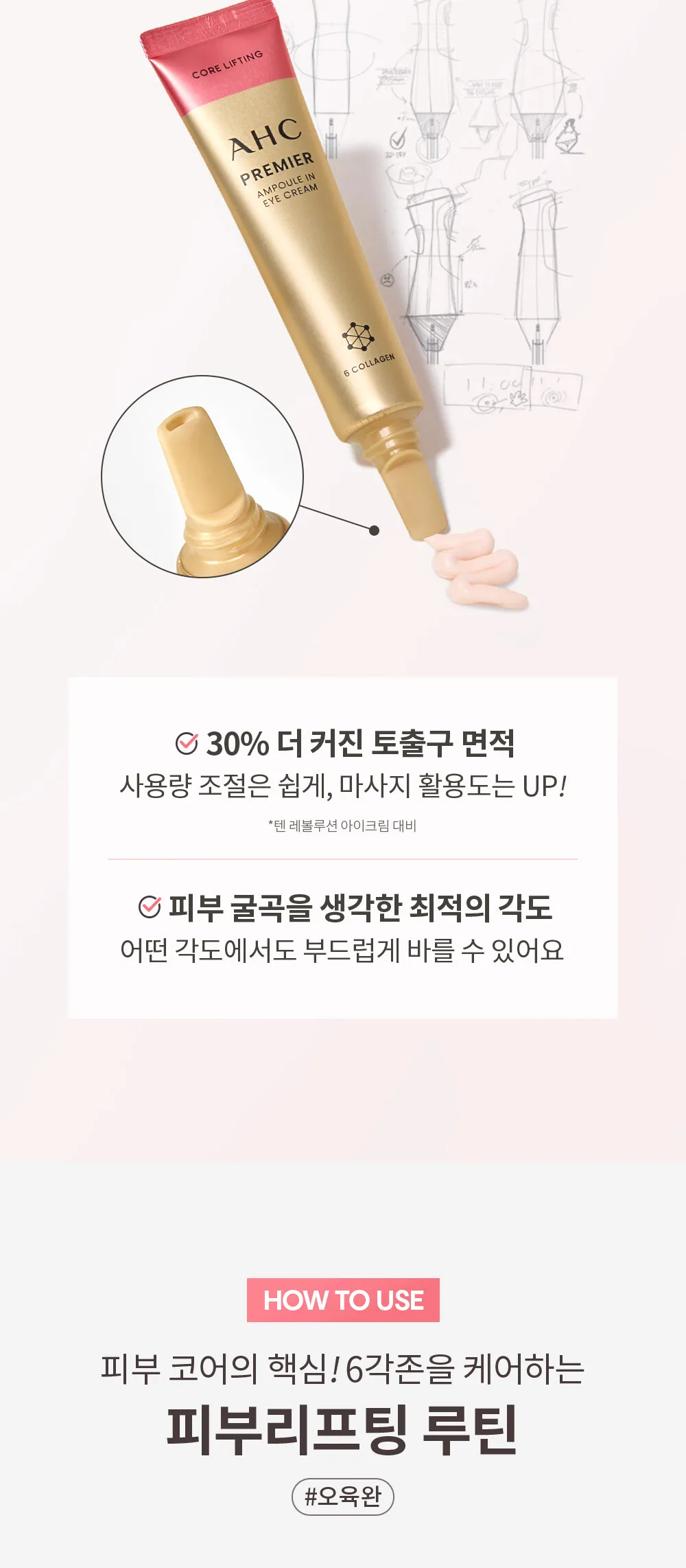 A.H.C Premier Ampoule in Eye Cream 40ml Detail