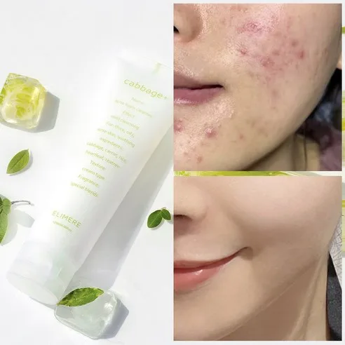 Elimere Cabbage BHA Acne-Functional Low-pH Foam Cleansing 120ml