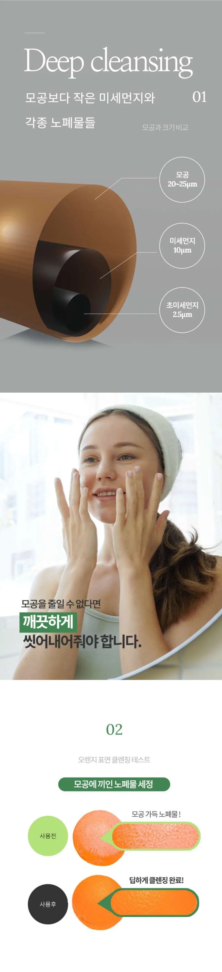 Elimere Cabbage BHA Acne-Functional Low-pH Foam Cleansing 120ml Detail