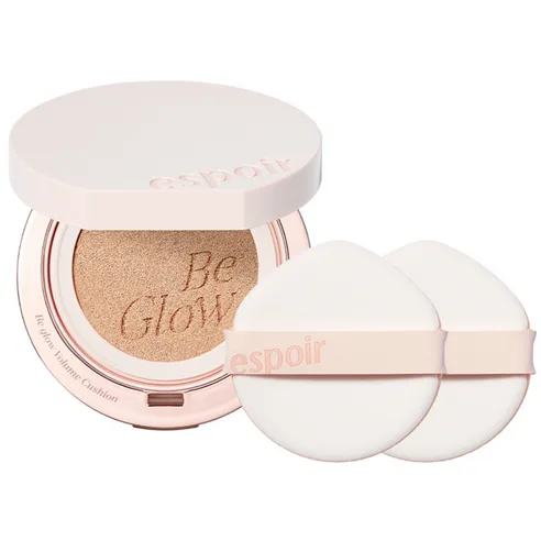 Espoir Be Glow Volume Cushion Foundation 13g with 2 Puff Set