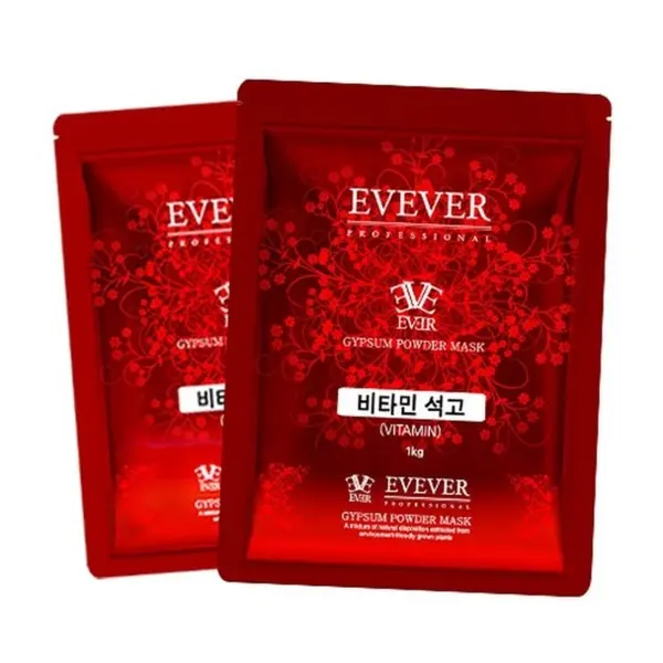 EVEVER Gypsum Powder Mask Vitamin Plaster Thermoplated Plaster 1kg - Professional Skin Care / Hospital Supply