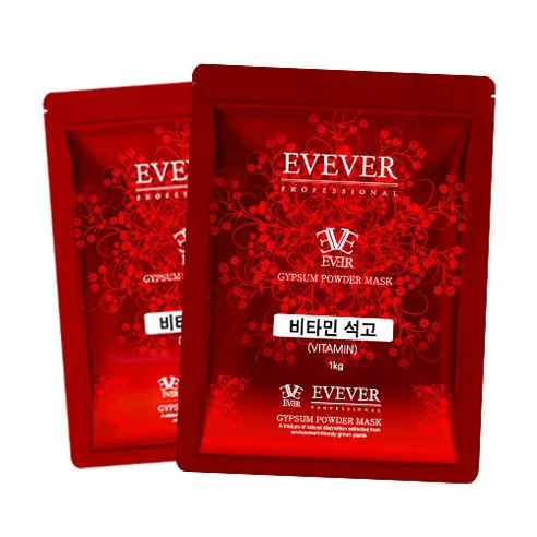 EVEVER Gypsum Powder Mask Vitamin Plaster Thermoplated Plaster 1kg - Professional Skin Care / Hospital Supply