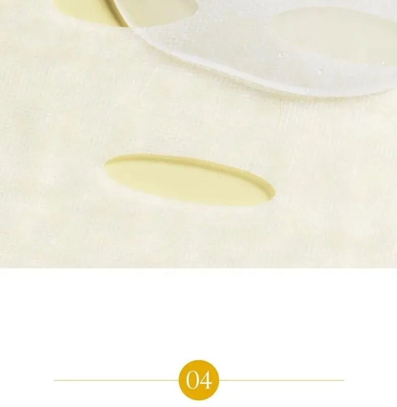 ESSENHERB  Lemon Dill Radiant Glow Cotton Mask 5EA Detail