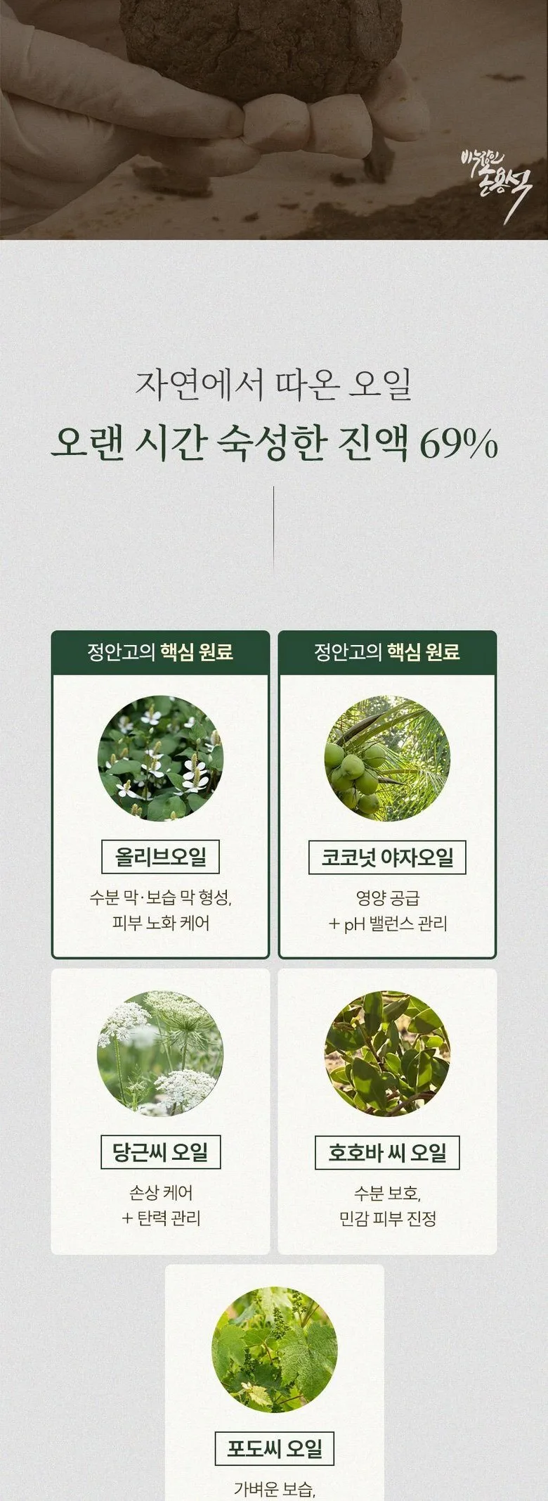 Jeongango Essence Soap Pack Handmade Soap 120g Detail