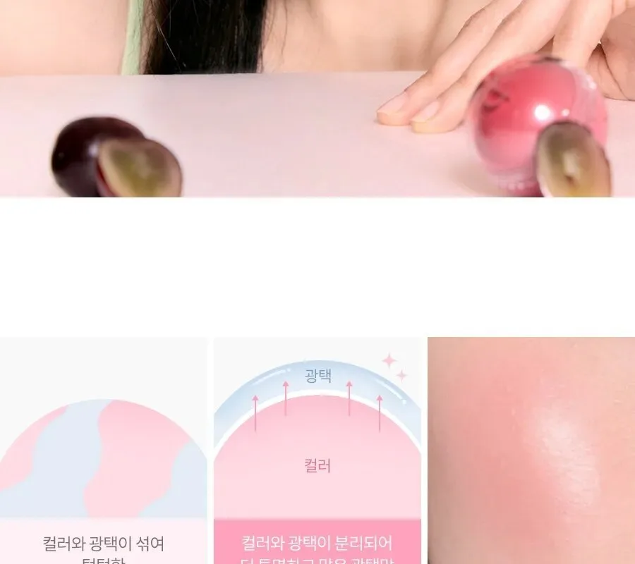 rom&nd Juicy R Cheek Detail