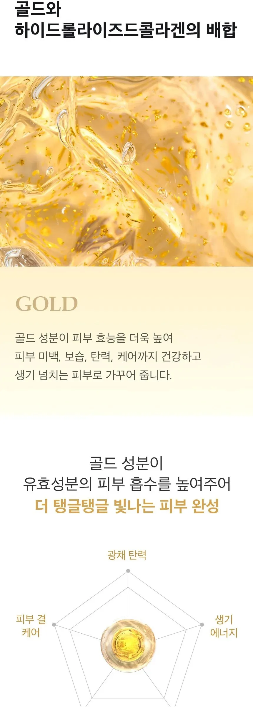 3W CLINIC Collagen & Luxury Gold Sun Stick 18g Detail