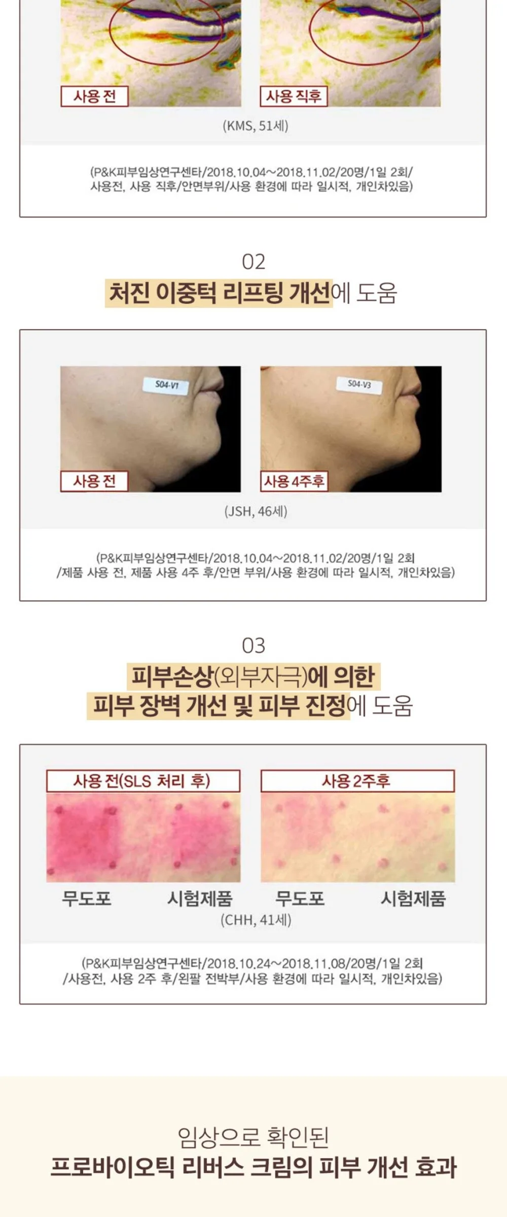 FIRSTLAB Probiotic Reverse Cream 30ml Facial Cream Detail