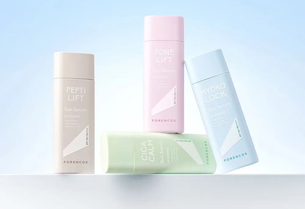 FORENCOS Tone Lift Sun Serum Triple Shield 50ml SPF50+ PA++++ Detail