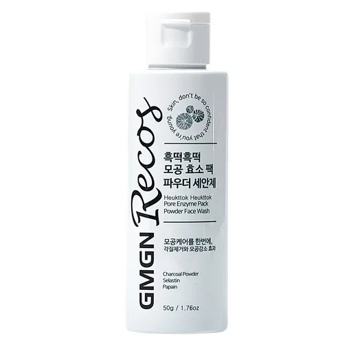 GMGN Recos Heukttok Heukttok Pore Enzyme Pack Powder Face Wash 50g