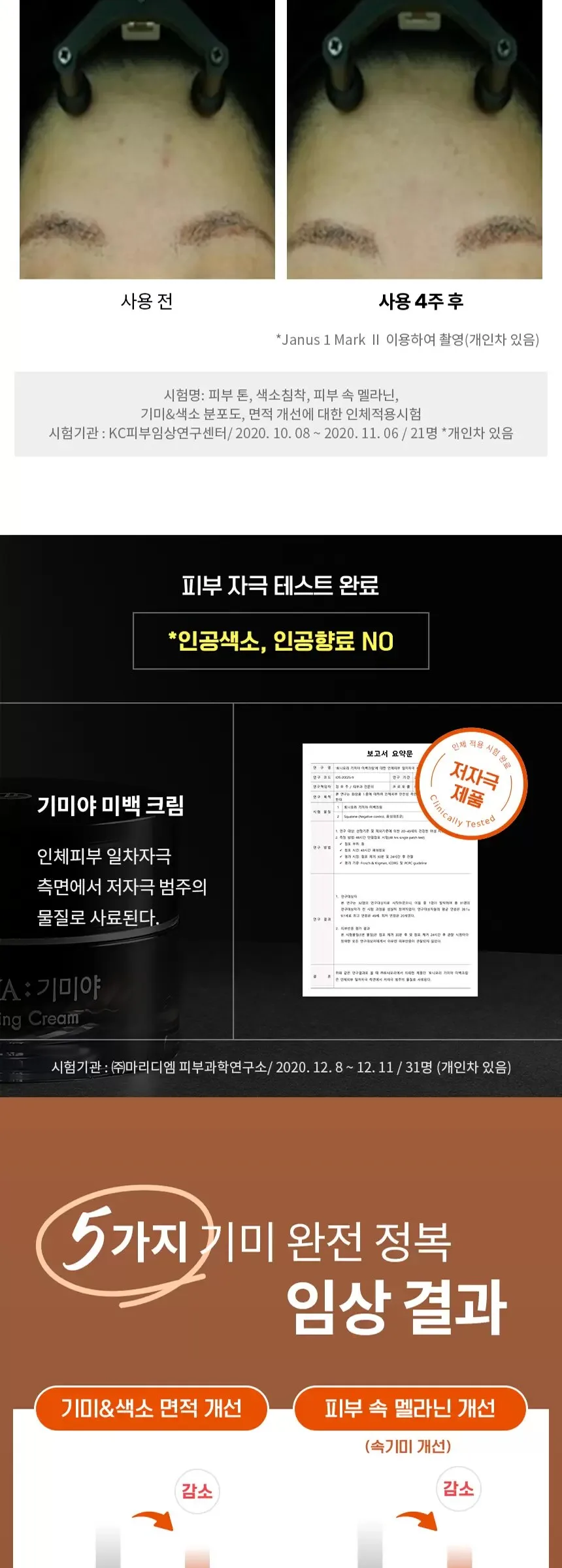 TONYMOLY Gimiya Whitening Cream 30ml Detail
