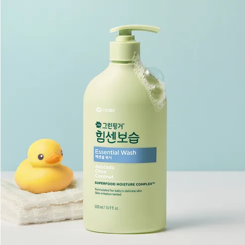 Green Finger Essential Wash Baby Body Wash 500ml