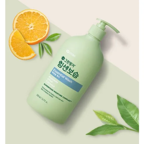Green Finger Essential Wash Baby Body Wash 500ml - Image 4