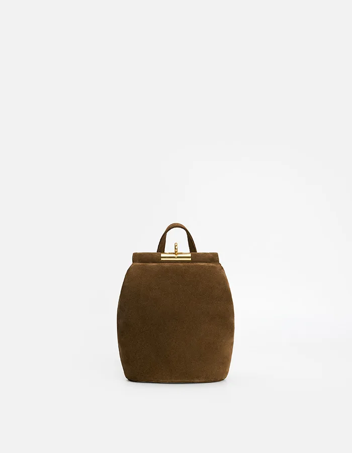 gu_de Mini Lowa Bag - Taupe (Mini Size) - gu_de Mini Lowa Bag Taupe Detail