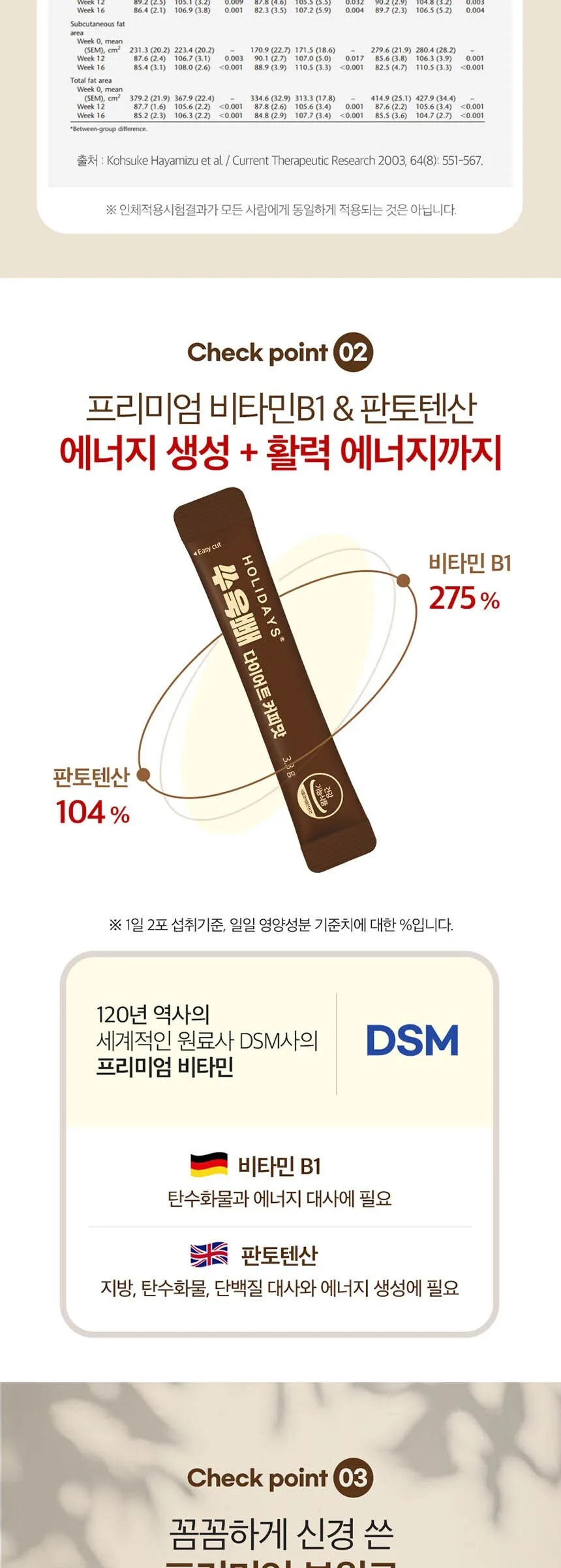 HOLIDAYS Ssuyukppae Diet Coffee Flavor 28 Sticks*92.4g*4packs Detail