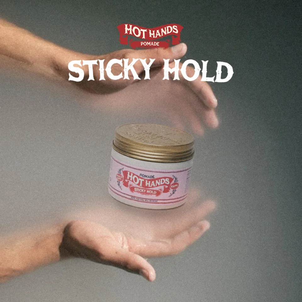 HotHands Pomade (Sticky Hold) 150ML (5OZ) Detail