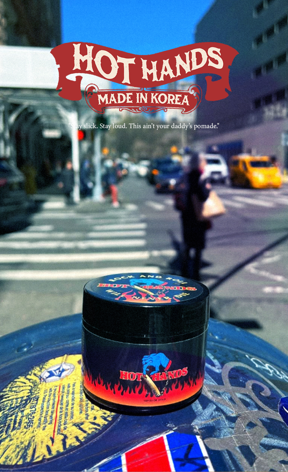 HotHands Pomade (Superior Hold) 300ML - 10OZ Detail