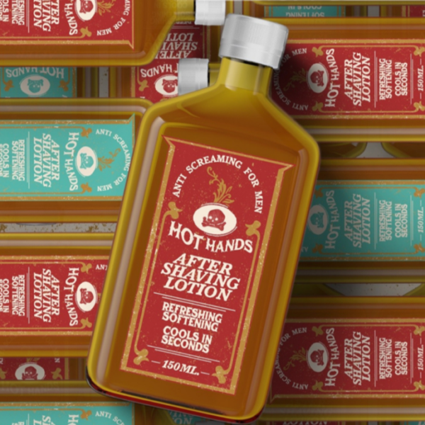 HOT HANDS After Shaving Lotion Tobacco 150ml
