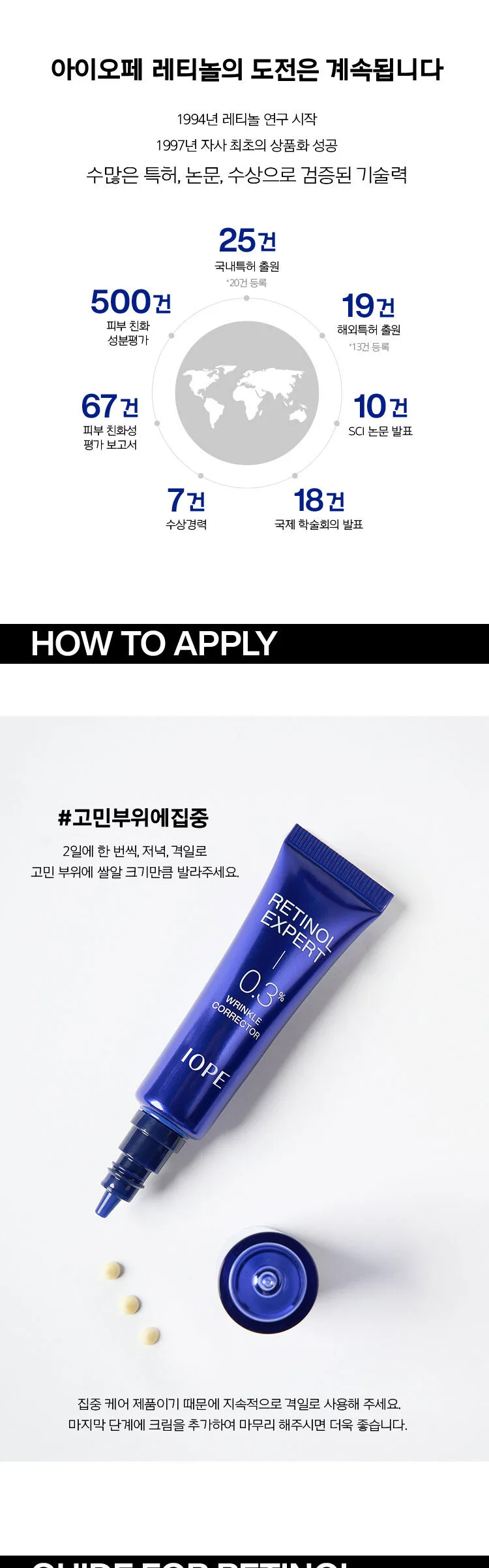 IOPE Retinol Expert 0.3% Wrinkle Corrector 20ml Detail