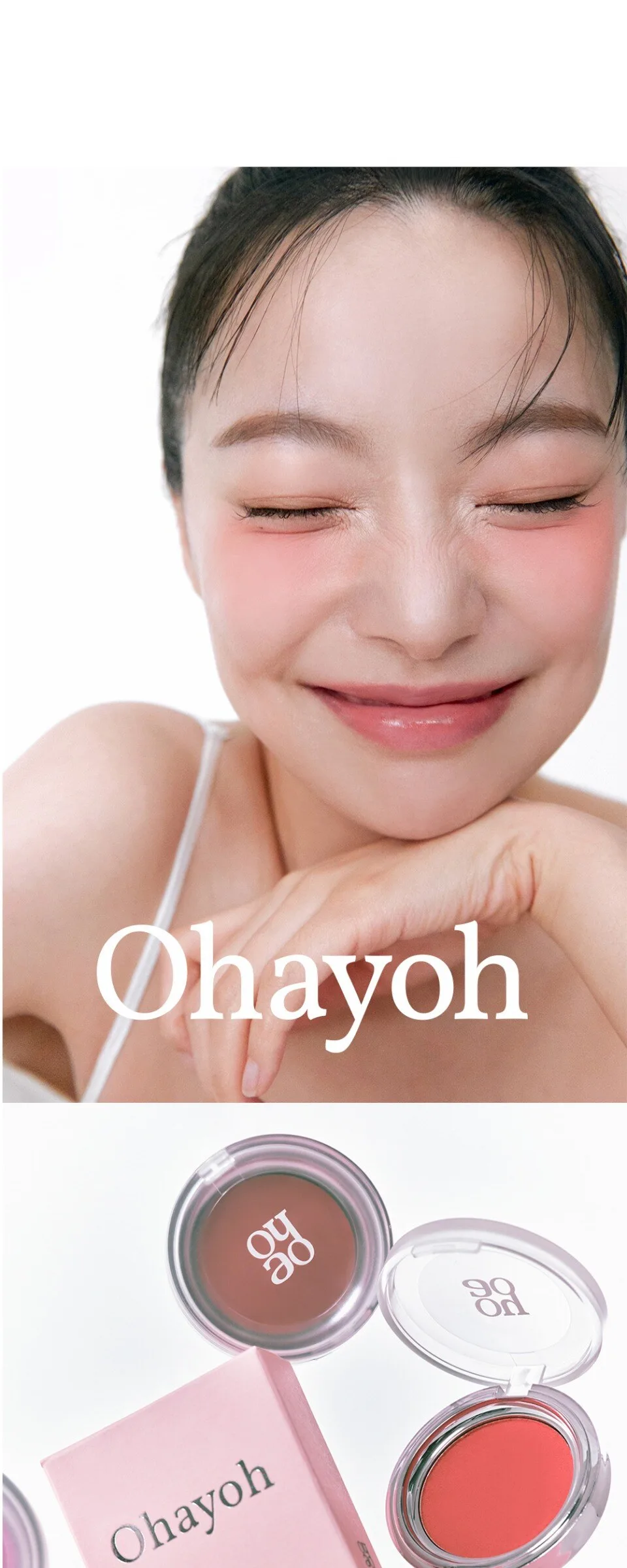OHAYOH Mousse Airy Velvet Blush 2.1g Detail