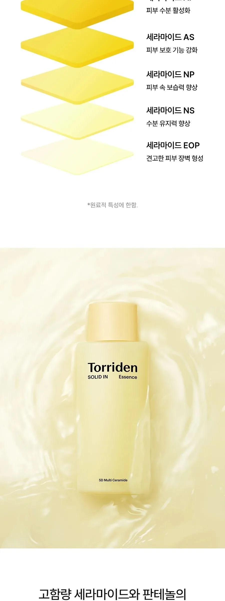 TORRIDEN SOLID-IN All Day Essence 100ml Detail