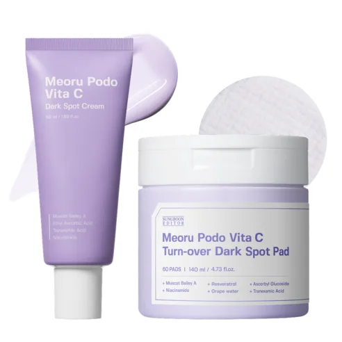 SUNGBOON EDITOR Maeru Grape Pad 60pads 140ml + Cream 50ml