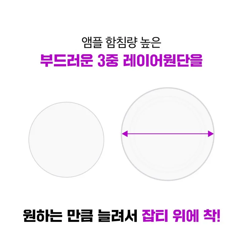 Ingredient Editor Maeru Grape Pad + Cream 1 Set Detail