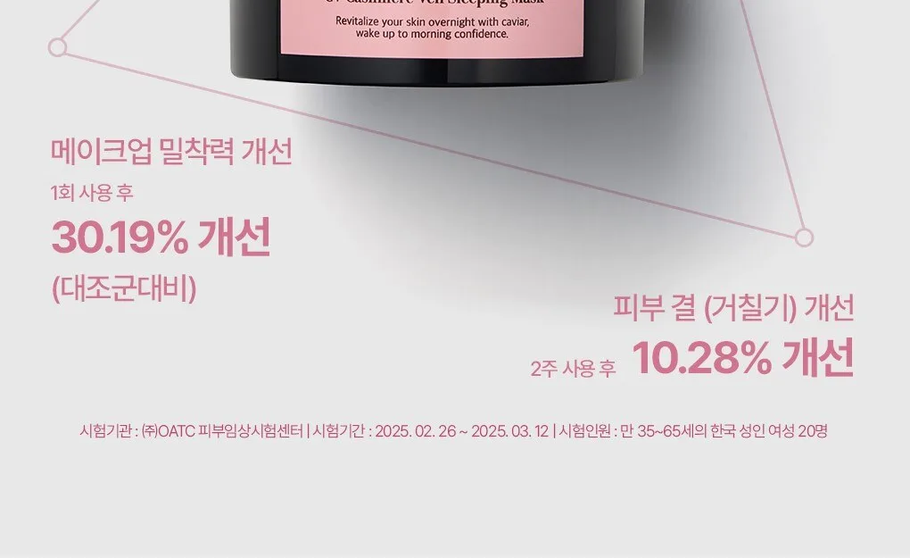 KAHI CV Chashmere Veil Sleeping Mask 50ml Detail