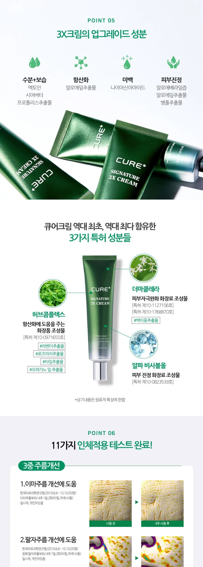 CURE Signature 3X Cream 50ml Detail