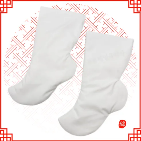Premium Korean Traditional Hanbok Socks (Cotton-Padded Spandex)
