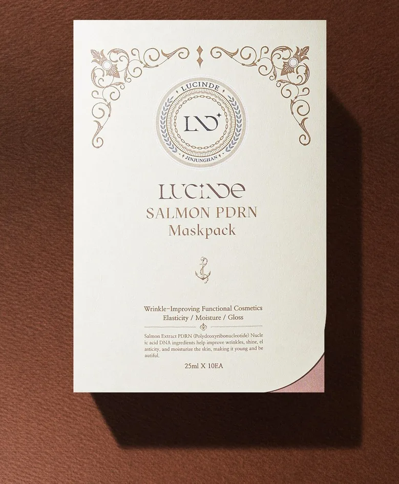 LUCINDE SALMON PDRN Maskpack 25ml - Collagen Hyaluronic Elasticity Moisture Wrinkle Care Detail