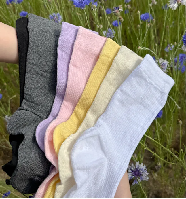 Lululela Marry See Through Shirring Socks 5pack Set - Image 4