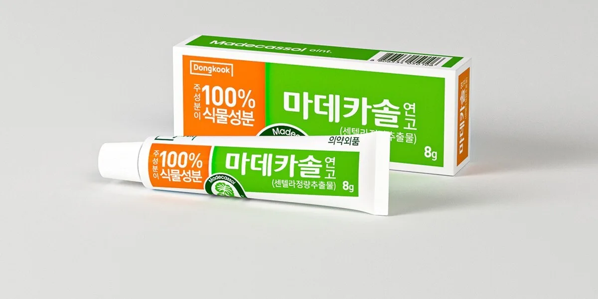 Madecassol Ointment 8g Tube 6pcs 100% Plant-Based Ingredients Detail