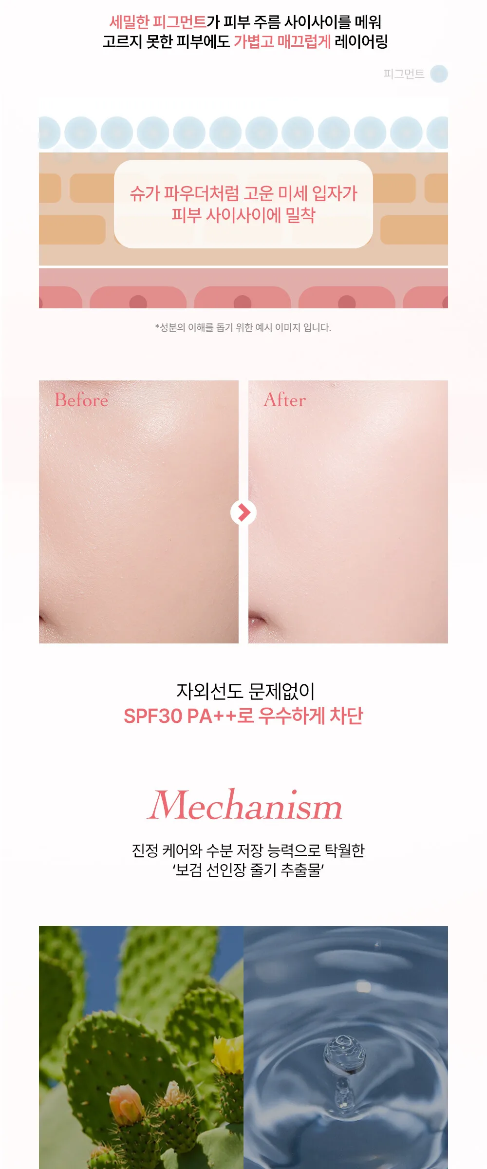 madpeach Sugar Powder Tone-Up Cushion 13g Detail
