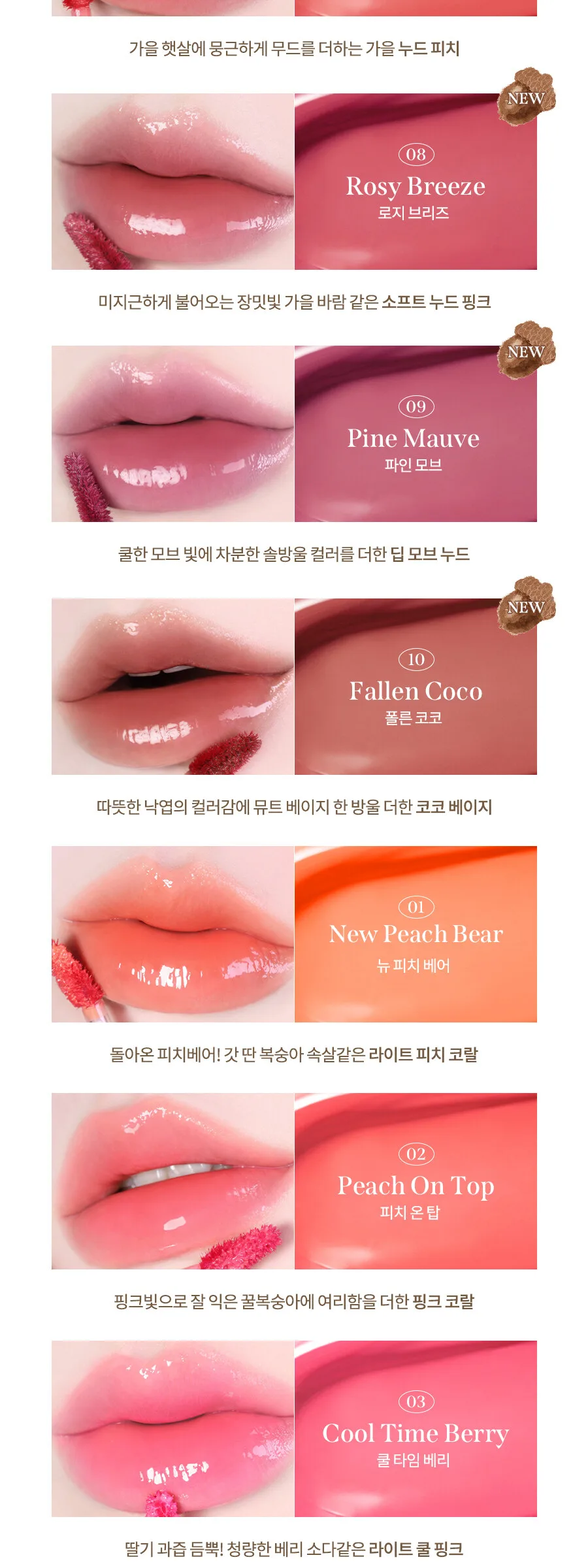 Milk touch Jelly Fit Tinted Glow Tint 4g Detail